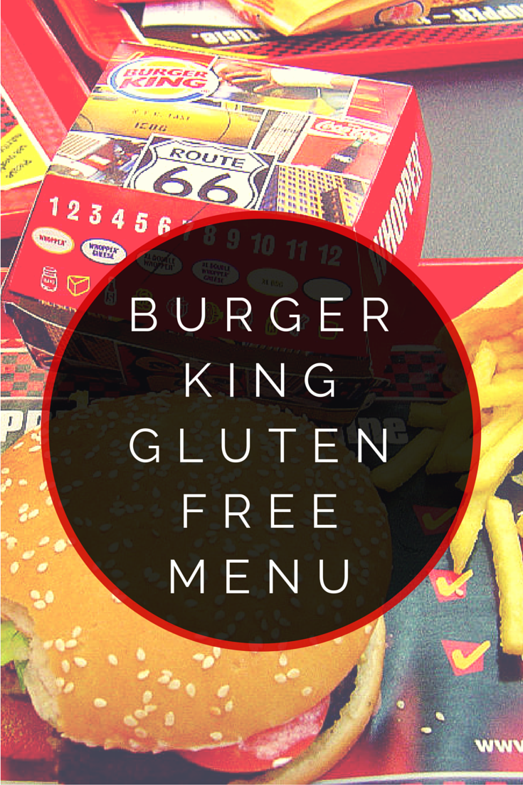 Burger King Gluten Free